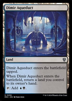 Dimir Aqueduct<br /><span class="collector-number">Collector No. 258</span>