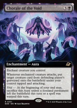 Chorale of the Void (Extended Art) - Foil<br /><span class="collector-number">Collector No. 331</span>
