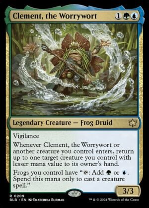 Clement, the Worrywort - Foil<br /><span class="collector-number">Collector No. 209</span>