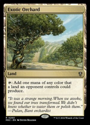 Exotic Orchard<br /><span class="collector-number">Collector No. 260</span>