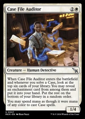 Case File Auditor<br /><span class="collector-number">Collector No. 7</span>