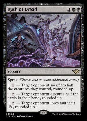 Rush of Dread - Foil<br /><span class="collector-number">Collector No. 104</span>