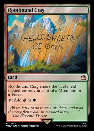 Rootbound Crag<br /><span class="collector-number">Collector No. 300</span>