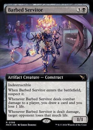 Barbed Servitor - Foil<br /><span class="collector-number">Collector No. 398</span>