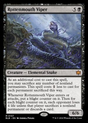 Rottenmouth Viper - Foil<br /><span class="collector-number">Collector No. 107</span>