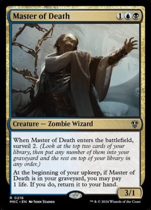 Master of Death<br /><span class="collector-number">Collector No. 216</span>