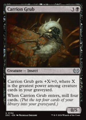 Carrion Grub<br /><span class="collector-number">Collector No. 134</span>