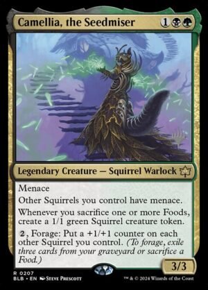 Camellia, the Seedmiser<br /><span class="collector-number">Collector No. 207p</span>