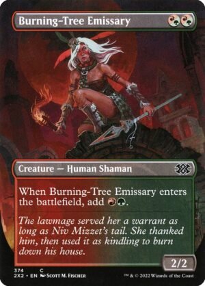 Burning-Tree Emissary<br /><span class="collector-number">Collector No. 374</span>