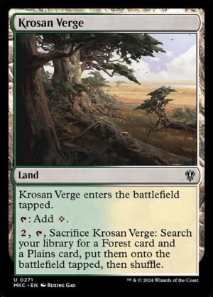 Krosan Verge<br /><span class="collector-number">Collector No. 271</span>
