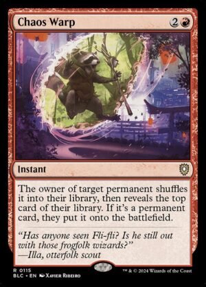 Chaos Warp<br /><span class="collector-number">Collector No. 115</span>