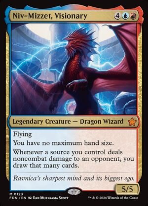 Niv-Mizzet, Visionary<br /><span class="collector-number">Collector No. 123</span>