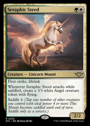 Seraphic Steed - Foil<br /><span class="collector-number">Collector No. 232</span>