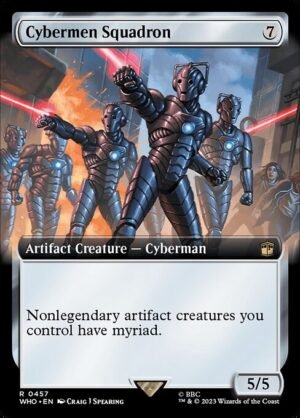 Cybermen Squadron - Foil<br /><span class="collector-number">Collector No. 457</span>