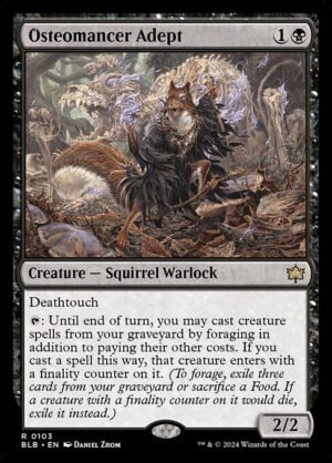 Osteomancer Adept - Foil<br /><span class="collector-number">Collector No. 103</span>