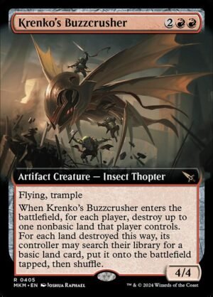 Krenko's Buzzcrusher - Foil<br /><span class="collector-number">Collector No. 405</span>