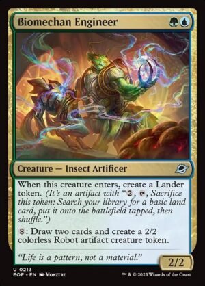 Biomechan Engineer<br /><span class="collector-number">Collector No. 213</span>