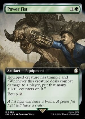 Power Fist - Foil<br /><span class="collector-number">Collector No. 928</span>