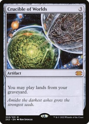Crucible of Worlds<br /><span class="collector-number">Collector No. 303</span>