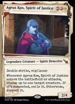 Agrus Kos, Spirit of Justice<br /><span class="collector-number">Collector No. 354</span>