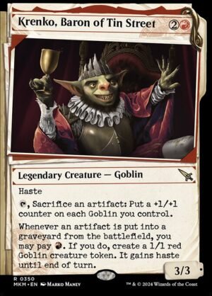 Krenko, Baron of Tin Street - Foil<br /><span class="collector-number">Collector No. 350</span>