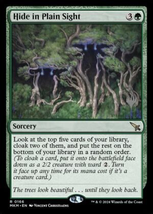 Hide in Plain Sight<br /><span class="collector-number">Collector No. 166p</span>