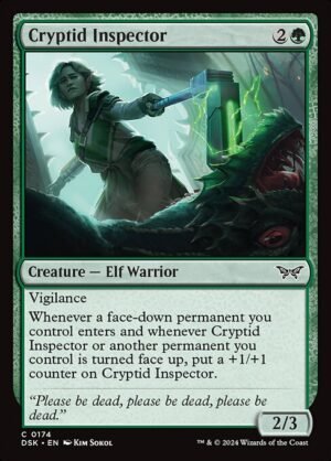 Cryptid Inspector<br /><span class="collector-number">Collector No. 174</span>