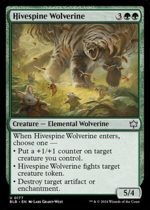 Hivespine Wolverine<br /><span class="collector-number">Collector No. 177</span>