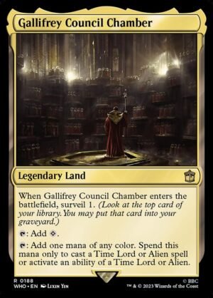 Gallifrey Council Chamber<br /><span class="collector-number">Collector No. 188</span>