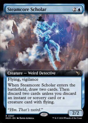 Steamcore Scholar - Foil<br /><span class="collector-number">Collector No. 397</span>