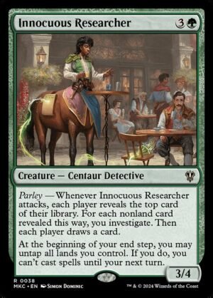 Innocuous Researcher<br /><span class="collector-number">Collector No. 38</span>