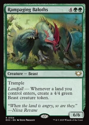 Rampaging Baloths<br /><span class="collector-number">Collector No. 104</span>