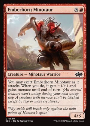 Emberhorn Minotaur<br /><span class="collector-number">Collector No. 540</span>