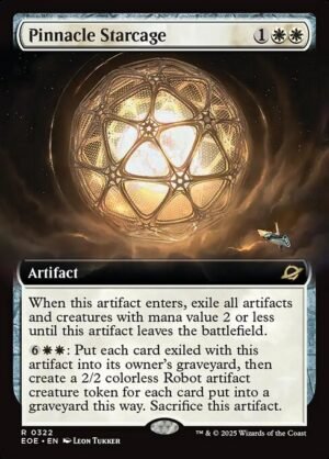 Pinnacle Starcage (Extended Art) - Foil<br /><span class="collector-number">Collector No. 322</span>