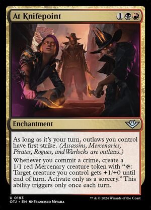 At Knifepoint<br /><span class="collector-number">Collector No. 193</span>