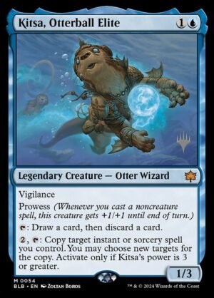 Kitsa, Otterball Elite - Foil<br /><span class="collector-number">Collector No. 54p</span>