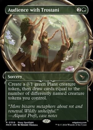 Audience with Trostani - Foil<br /><span class="collector-number">Collector No. 309</span>