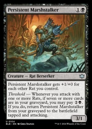 Persistent Marshstalker<br /><span class="collector-number">Collector No. 104</span>