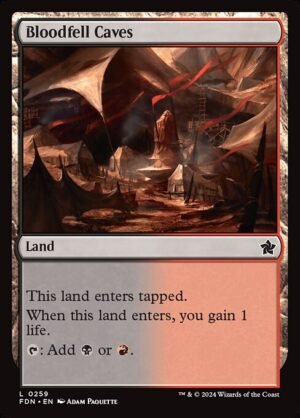 Bloodfell Caves<br /><span class="collector-number">Collector No. 259</span>