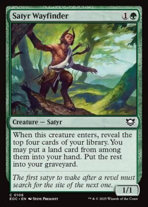 Satyr Wayfinder<br /><span class="collector-number">Collector No. 106</span>