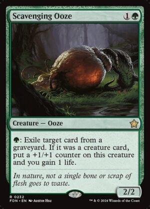 Scavenging Ooze<br /><span class="collector-number">Collector No. 232</span>