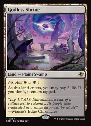 Godless Shrine<br /><span class="collector-number">Collector No. 254</span>
