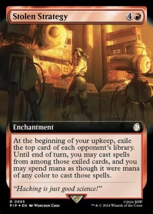 Stolen Strategy - Surge Foil<br /><span class="collector-number">Collector No. 995</span>