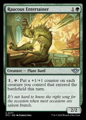 Raucous Entertainer<br /><span class="collector-number">Collector No. 177</span>