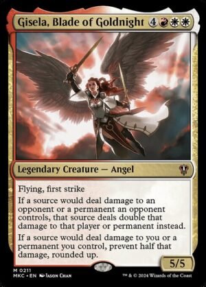 Gisela, Blade of Goldnight<br /><span class="collector-number">Collector No. 211</span>