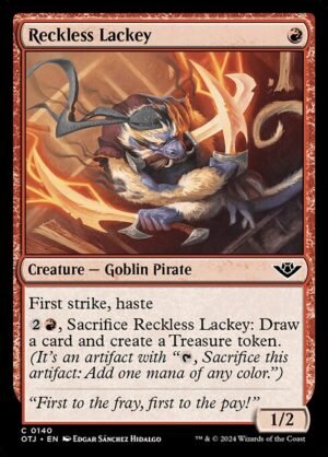 Reckless Lackey<br /><span class="collector-number">Collector No. 140</span>