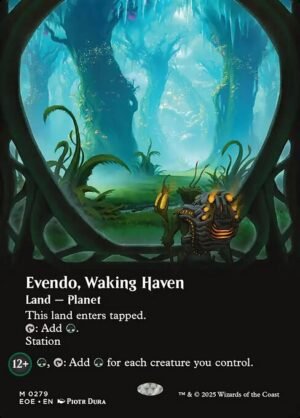 Evendo, Waking Haven (Borderless)<br /><span class="collector-number">Collector No. 279</span>
