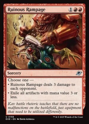 Ruinous Rampage<br /><span class="collector-number">Collector No. 158</span>