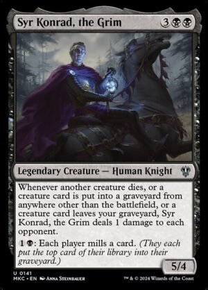 Syr Konrad, the Grim<br /><span class="collector-number">Collector No. 141</span>
