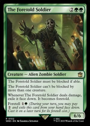 The Foretold Soldier<br /><span class="collector-number">Collector No. 102</span>